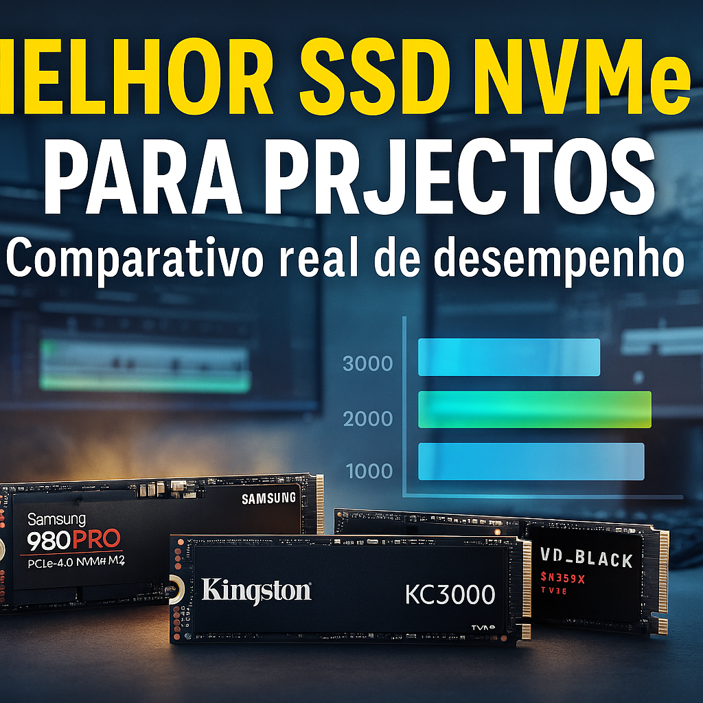 guia melhor ssd nvme para projetos pesados