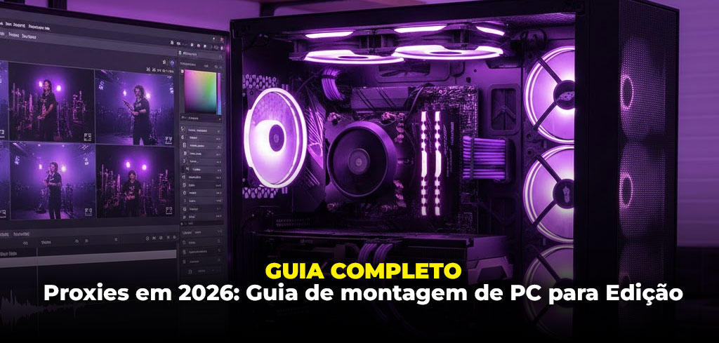 Proxies em 2026: Guia de montagem de PC para Edição