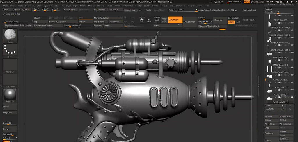 Modelagem 3D